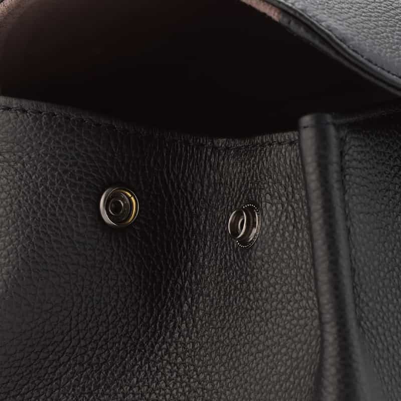 ETIAM ETIAM＜エティアム＞ バーニーズ　ニューヨーク限定 フラップトートバッグ BLACK