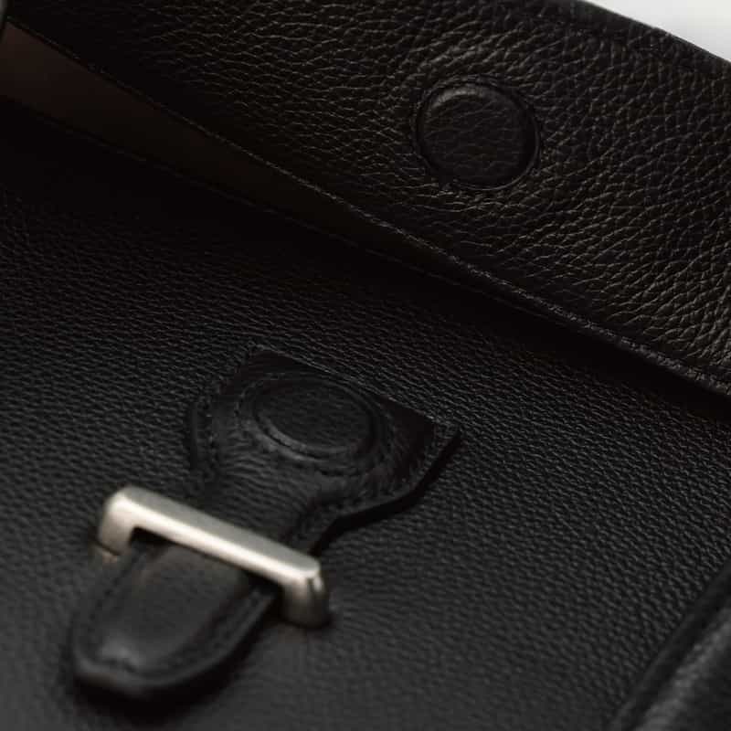 ETIAM ETIAM＜エティアム＞ バーニーズ　ニューヨーク限定 フラップトートバッグ BLACK