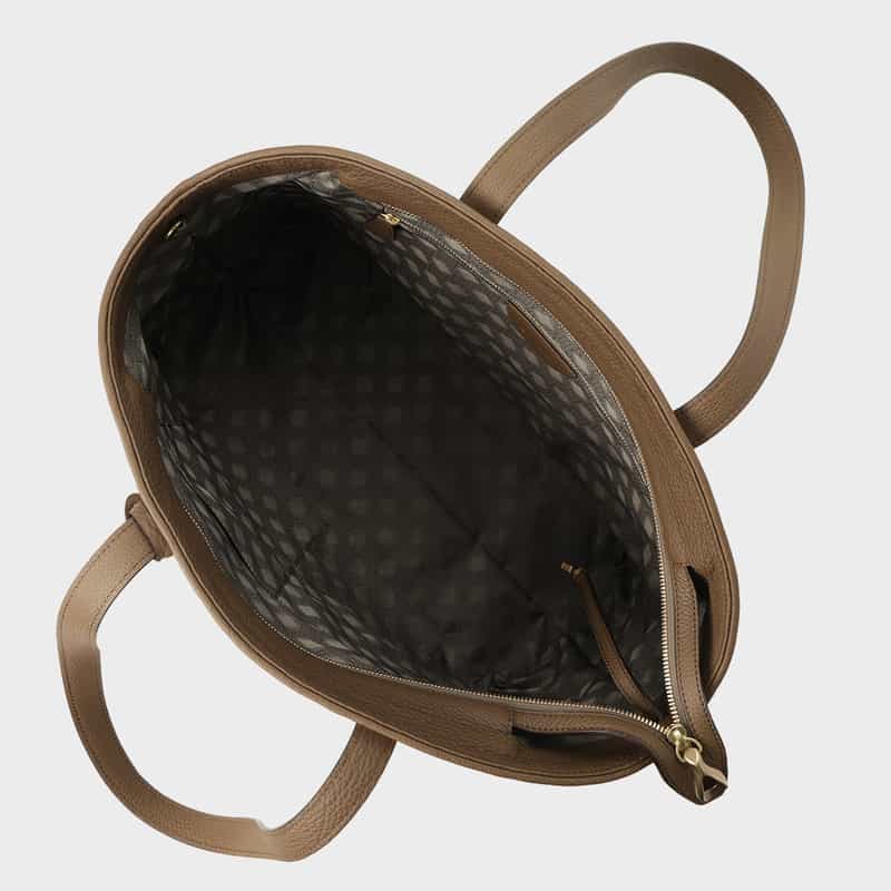 ETIAM ETIAM＜エティアム＞ キャンバス素材トートバッグ BEIGE