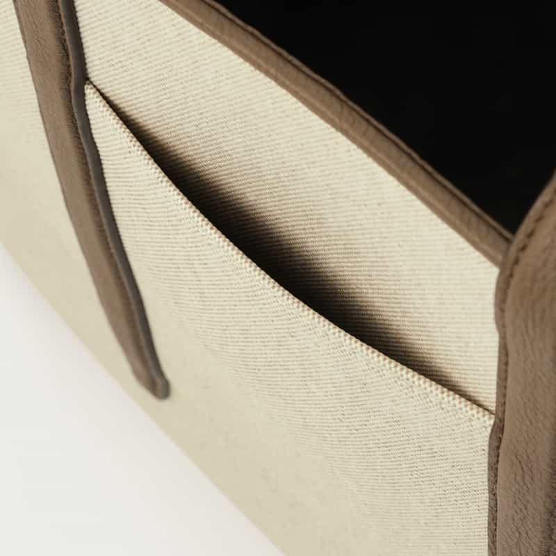 ETIAM ETIAM＜エティアム＞ キャンバス素材トートバッグ BEIGE