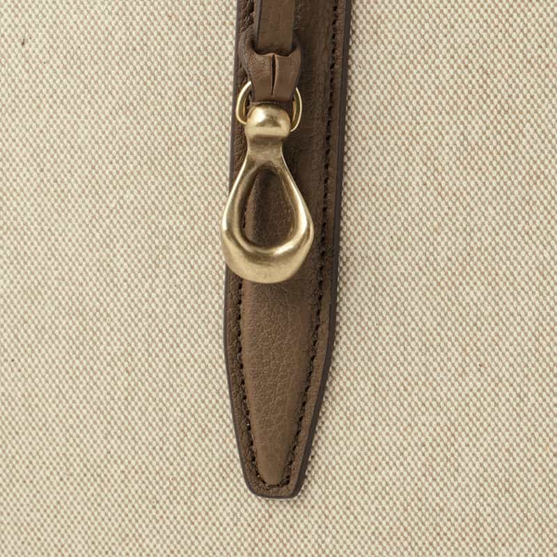 ETIAM ETIAM＜エティアム＞ キャンバス素材トートバッグ BEIGE