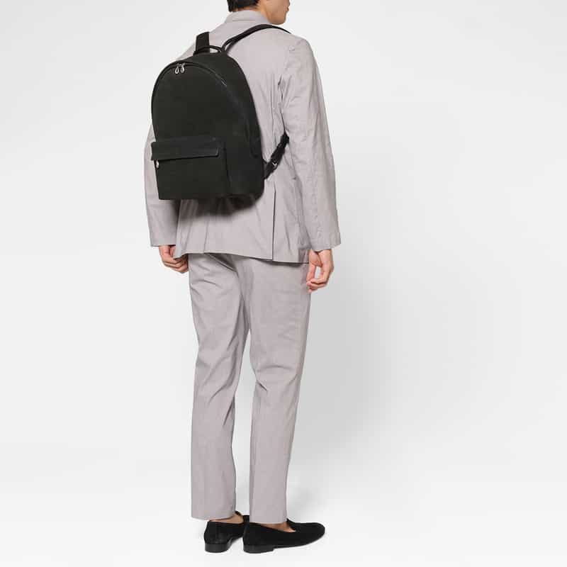 ETIAM ETIAM＜エティアム＞ レザーバックパック BLACK