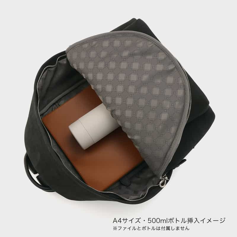 ETIAM ETIAM＜エティアム＞ レザーバックパック BLACK