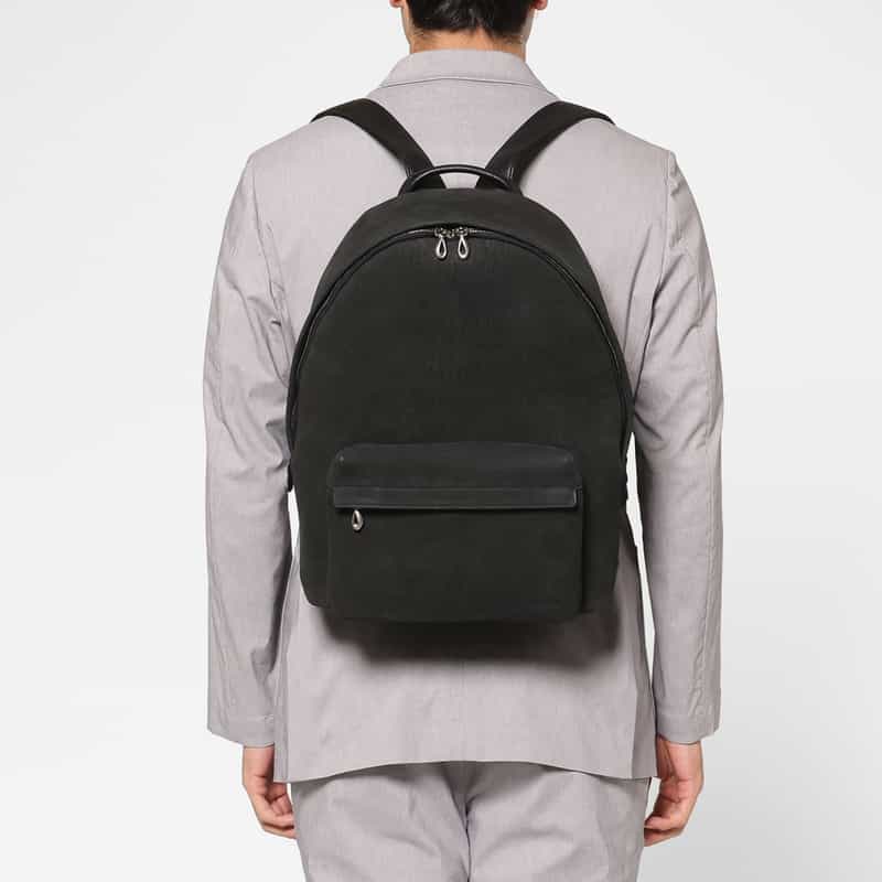 ETIAM ETIAM＜エティアム＞ レザーバックパック BLACK