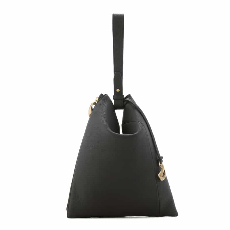 ETIAM ETIAM＜エティアム＞ レザーポーチバッグ BLACK