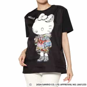 TRIPPY ART＜トリッピー アート＞ バーニーズ　ニューヨーク限定プリントTシャツ “HELLO KITTY“