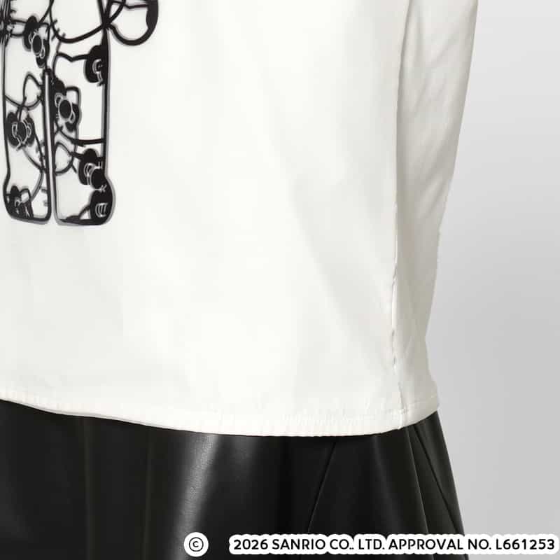 TRIPPY ART TRIPPY ART＜トリッピー アート＞ バーニーズ　ニューヨーク限定プリントTシャツ “HELLO KITTY“ WHITE