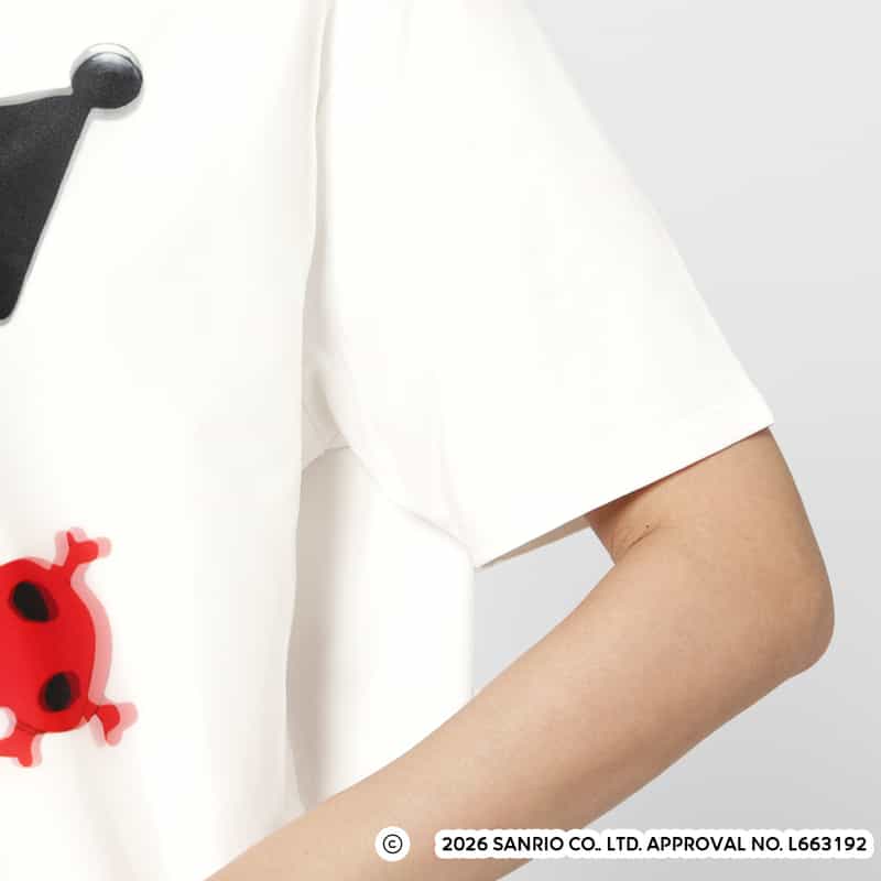 TRIPPY ART TRIPPY ART＜トリッピー アート＞ バーニーズ　ニューヨーク限定プリントTシャツ “KUROMI“ WHITE