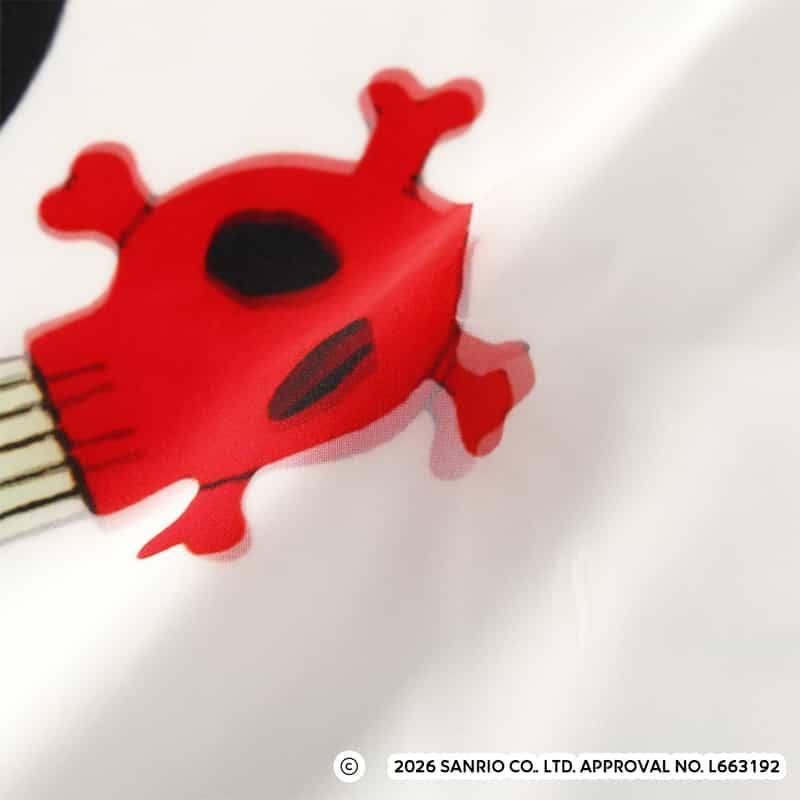 TRIPPY ART TRIPPY ART＜トリッピー アート＞ バーニーズ　ニューヨーク限定プリントTシャツ “KUROMI“ WHITE