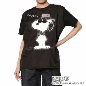 TRIPPY ART＜トリッピー アート＞ バーニーズ　ニューヨーク限定プリントTシャツ “SNOOPY“