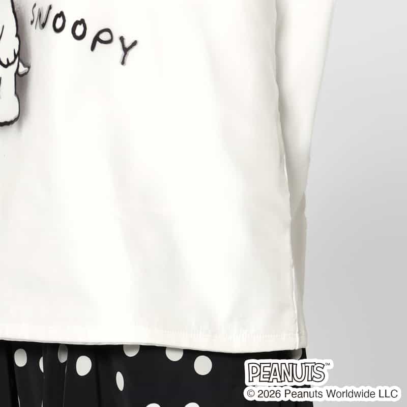 TRIPPY ART TRIPPY ART＜トリッピー アート＞ バーニーズ　ニューヨーク限定プリントTシャツ “SNOOPY“ WHITE