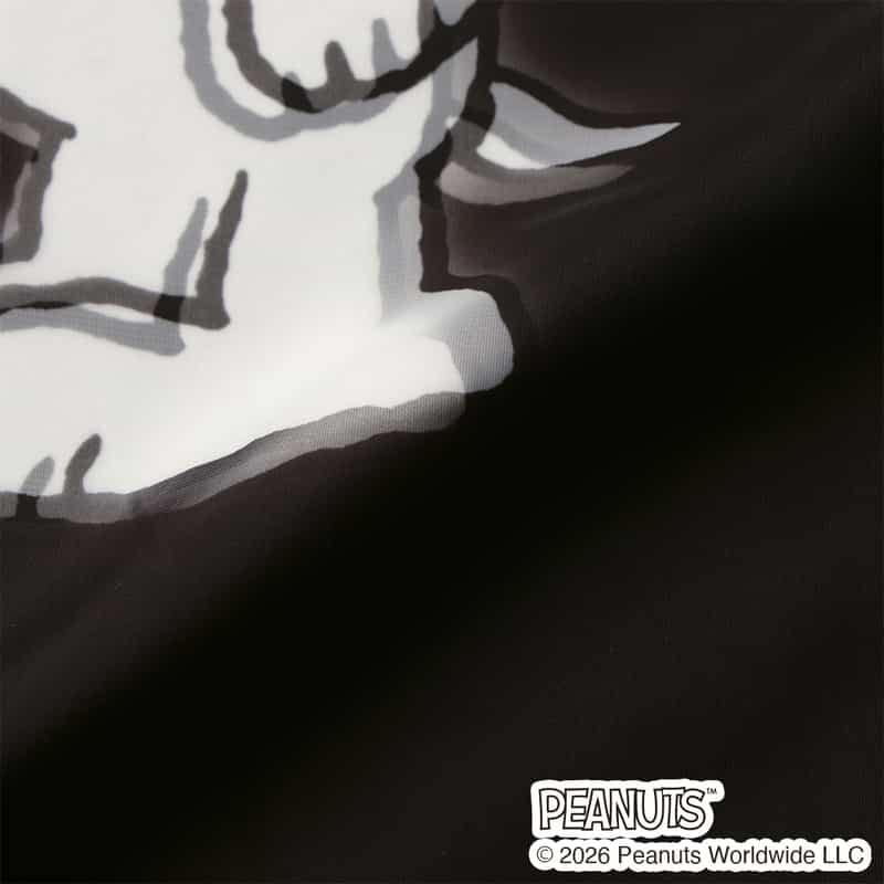 TRIPPY ART TRIPPY ART＜トリッピー アート＞ バーニーズ　ニューヨーク限定プリントTシャツ “SNOOPY“ BLACK