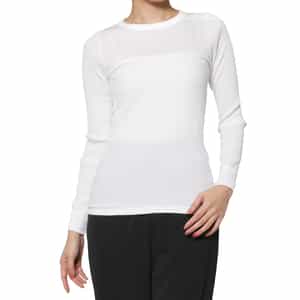 HYKE＜ハイク＞ コットン ロングスリーブTシャツ