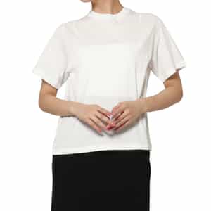 HYKE ＜ハイク＞ バックロゴ シアーTシャツ