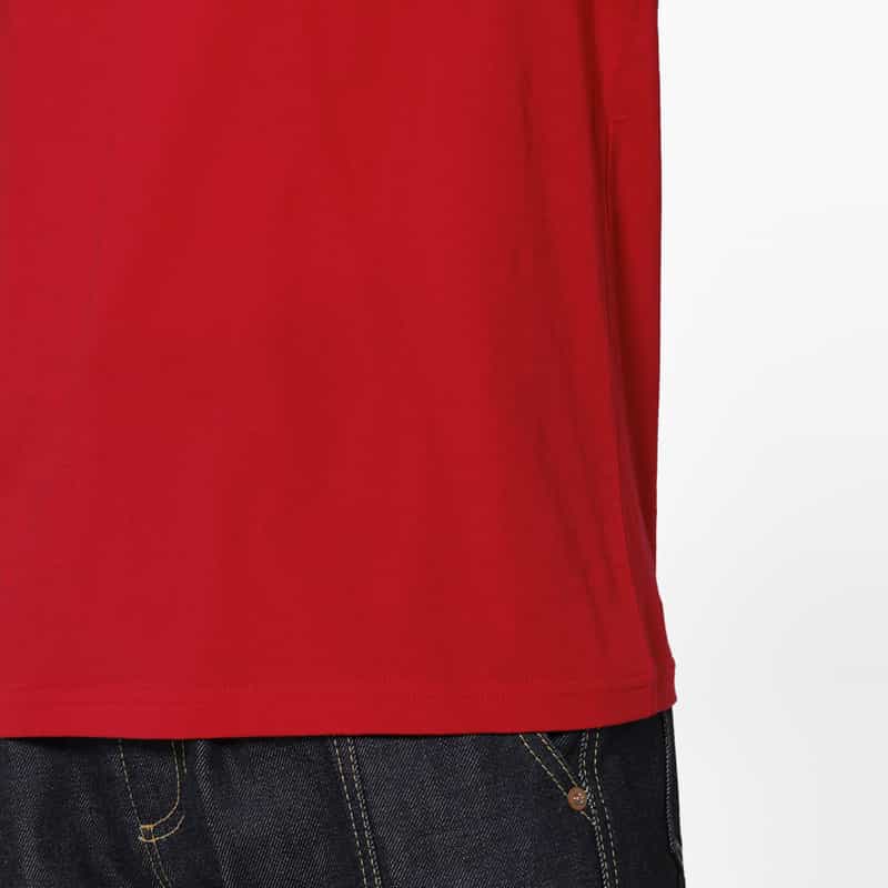 HYKE HYKE ＜ハイク＞ バックロゴ シアーTシャツ RED