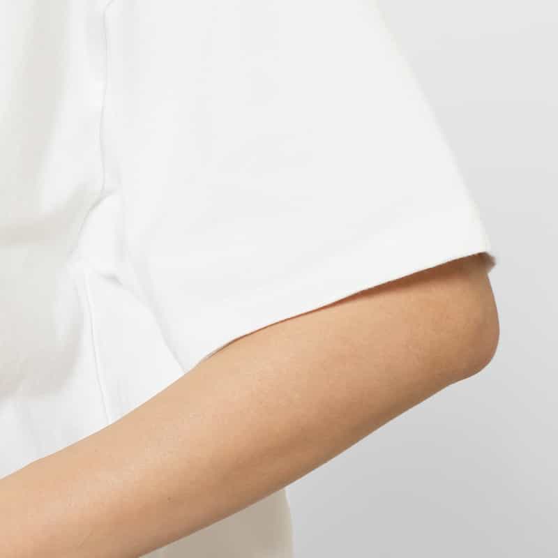 HYKE HYKE＜ハイク＞ コットン素材ビッグフィットカットソー WHITE