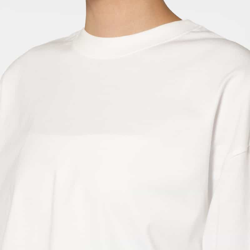 HYKE HYKE＜ハイク＞ コットン素材ロングスリーブカットソー WHITE