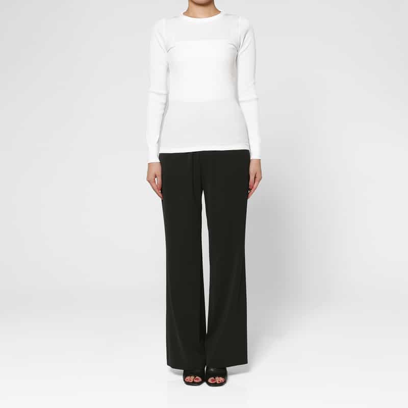 HYKE HYKE＜ハイク＞ ワイドパンツ BLACK