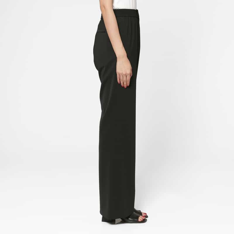 HYKE HYKE＜ハイク＞ ワイドパンツ BLACK