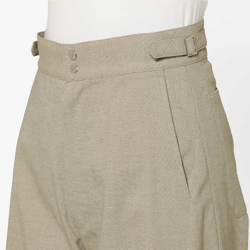 HYKE HYKE ＜ハイク＞ グルカパンツ BEIGE