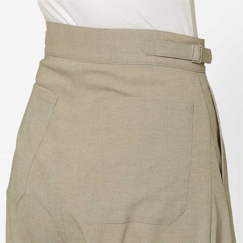 HYKE HYKE ＜ハイク＞ グルカパンツ BEIGE