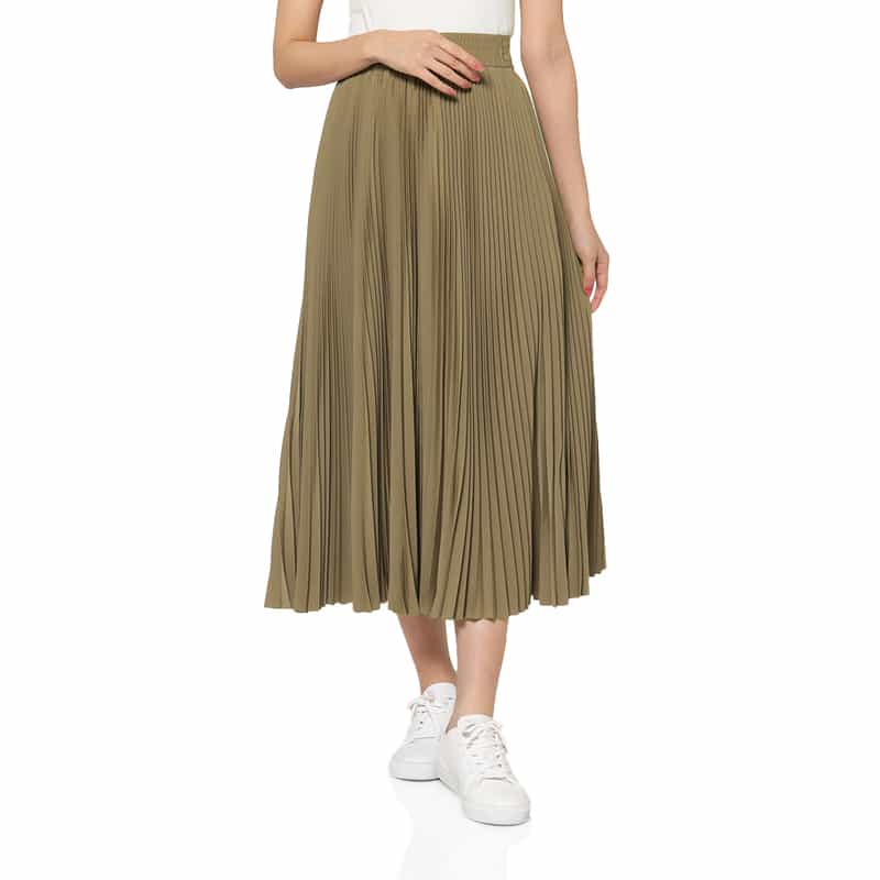 HYKE ＜ハイク＞ プリーツスカート