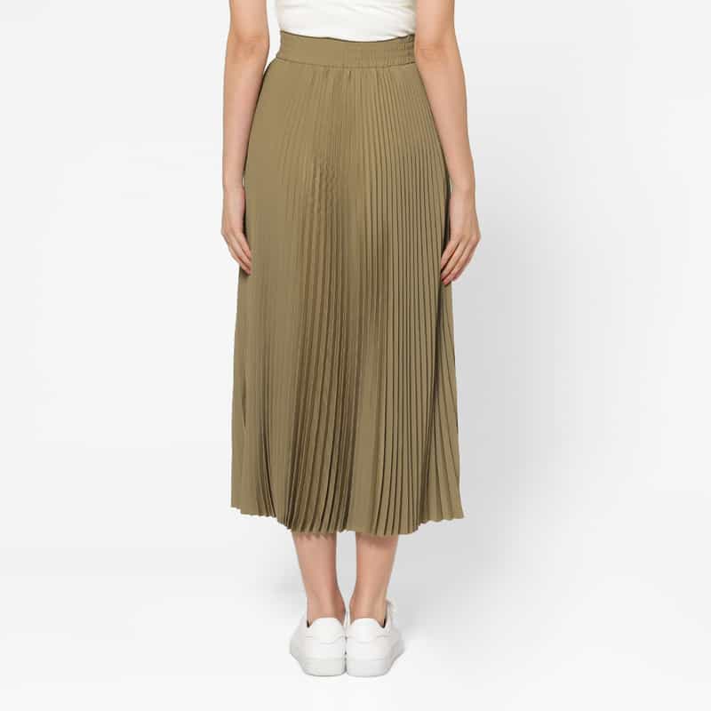 HYKE HYKE ＜ハイク＞ プリーツスカート BEIGE