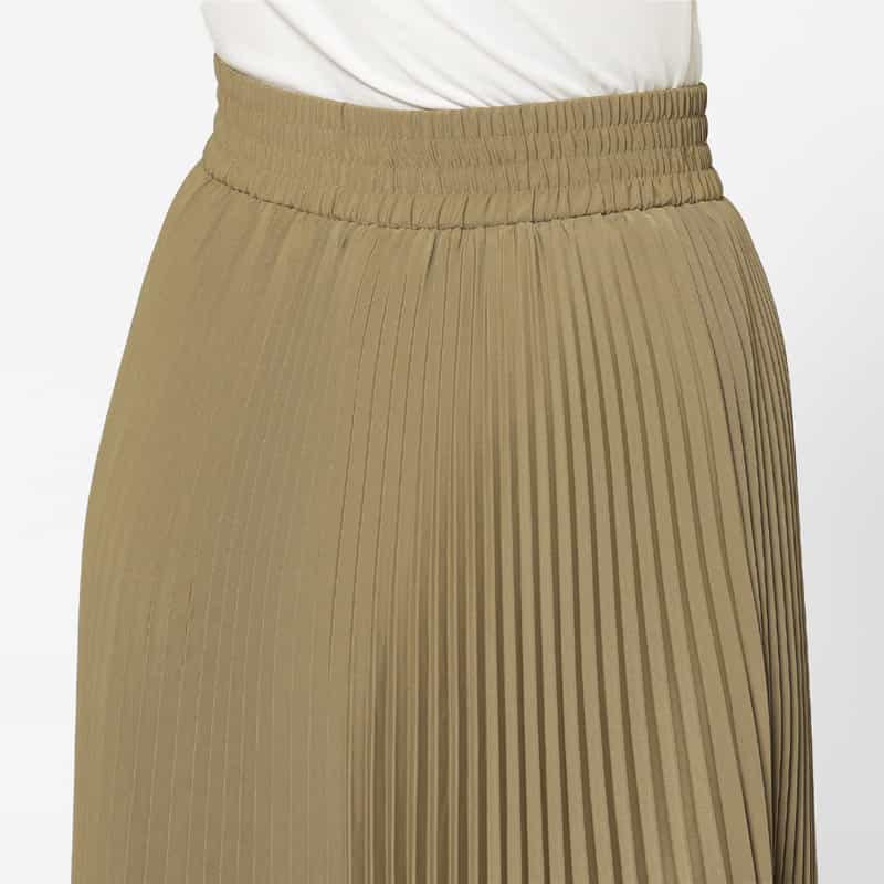 HYKE HYKE ＜ハイク＞ プリーツスカート BEIGE