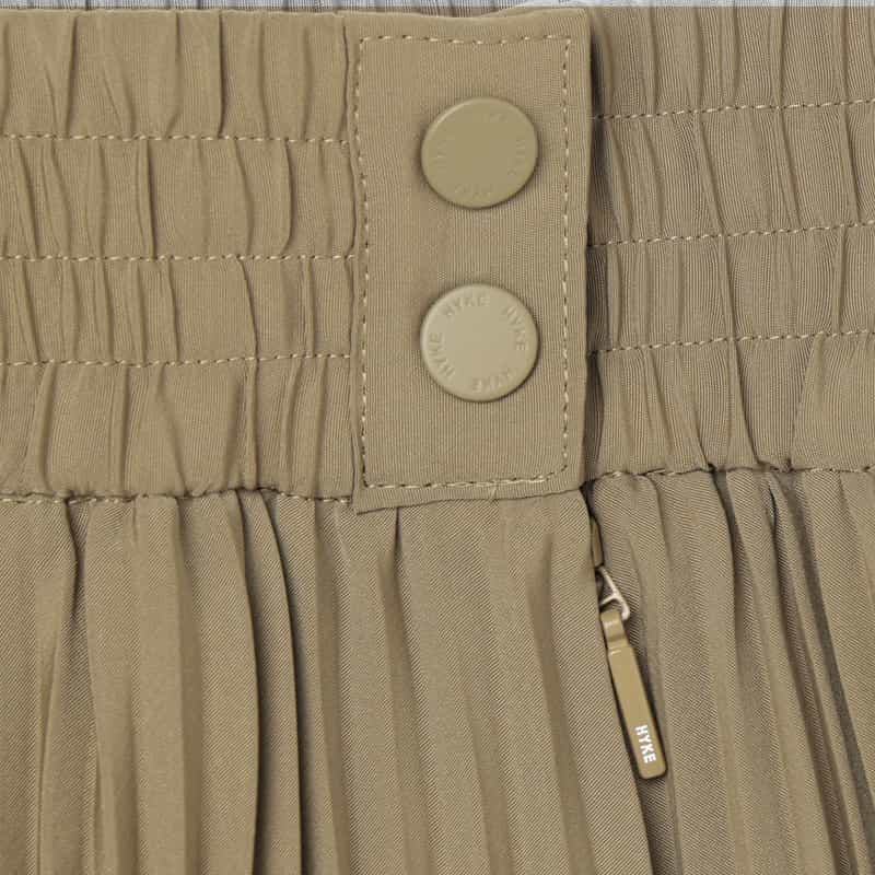 HYKE HYKE ＜ハイク＞ プリーツスカート BEIGE