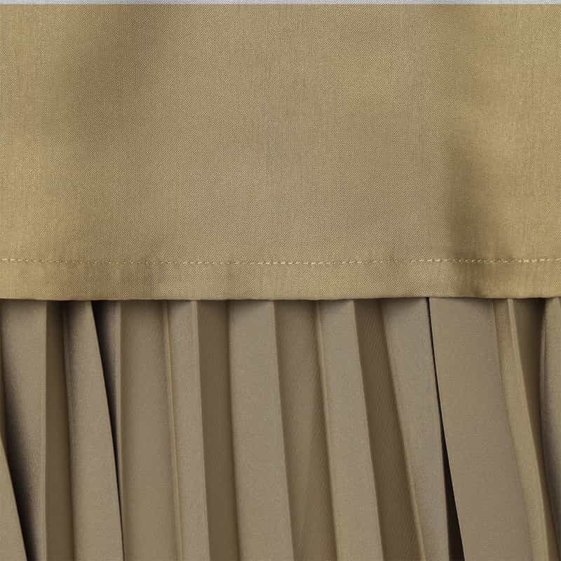 HYKE HYKE ＜ハイク＞ プリーツスカート BEIGE