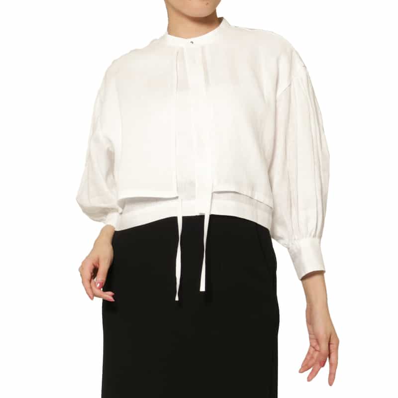 HYKE ＜ハイク＞ バルーンスリーブ ブラウス