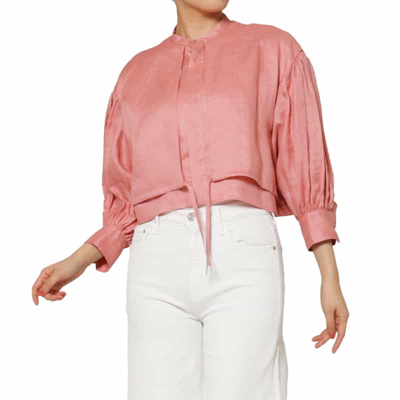 HYKE ＜ハイク＞ バルーンスリーブ ブラウス