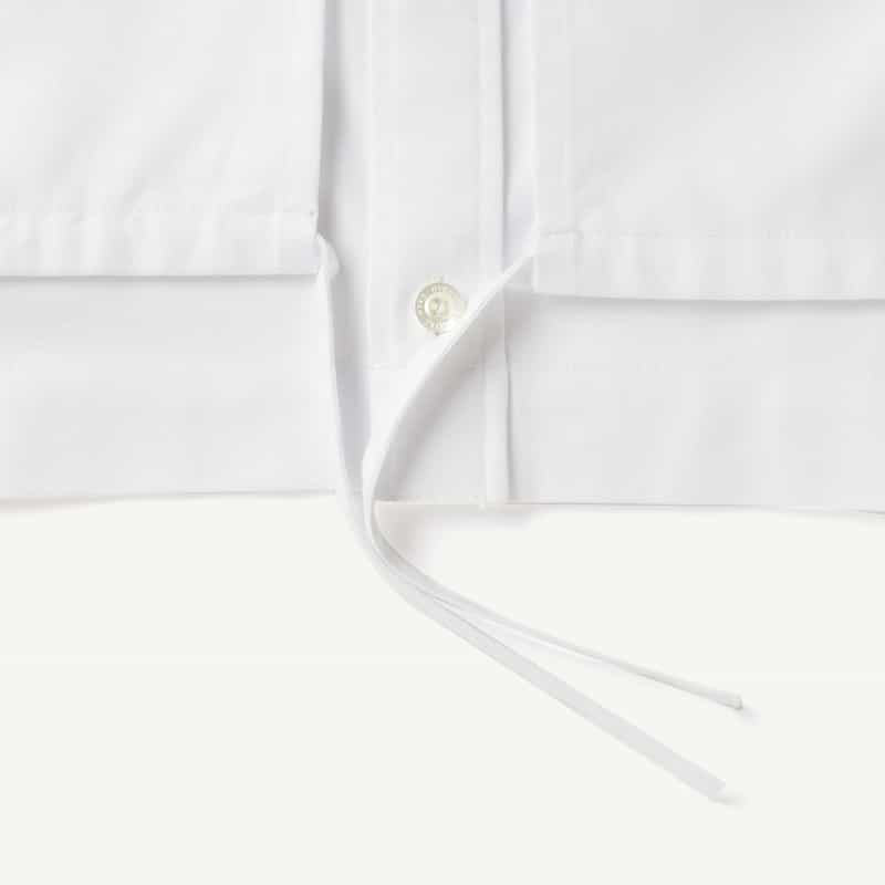 HYKE HYKE ＜ハイク＞ コンビネーション シアースリーブブラウス WHITE