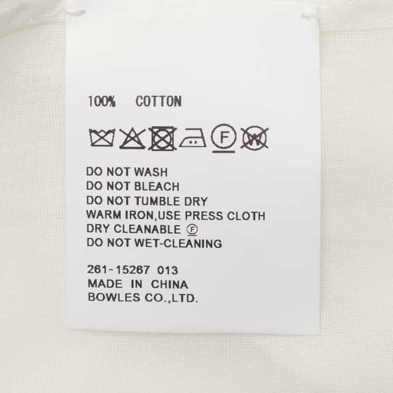 HYKE HYKE ＜ハイク＞ シアー素材ブラウス WHITE