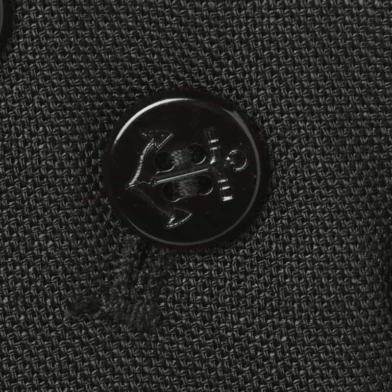 HYKE HYKE ＜ハイク＞ バックレースアップデザイン Vネックジャンプスーツ BLACK