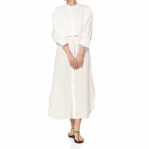 HYKE ＜ハイク＞ バルーンスリーブ シャツドレス