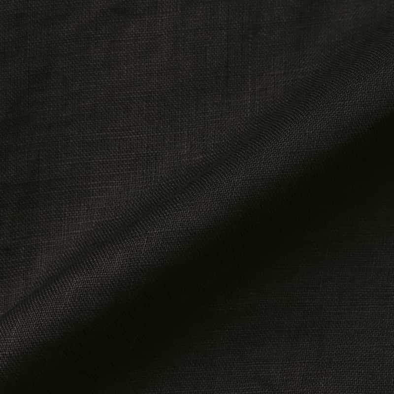 HYKE HYKE ＜ハイク＞ バルーンスリーブ シャツドレス BLACK