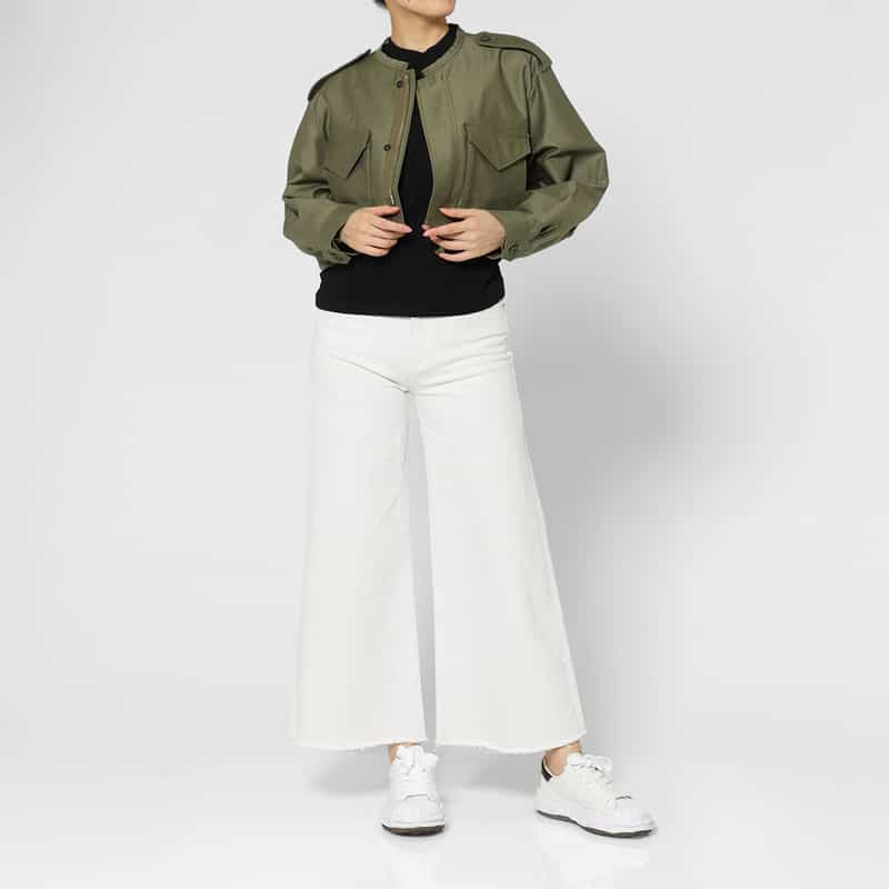 HYKE HYKE ＜ハイク＞ M-51 クロップドフィールドジャケット KHAKI