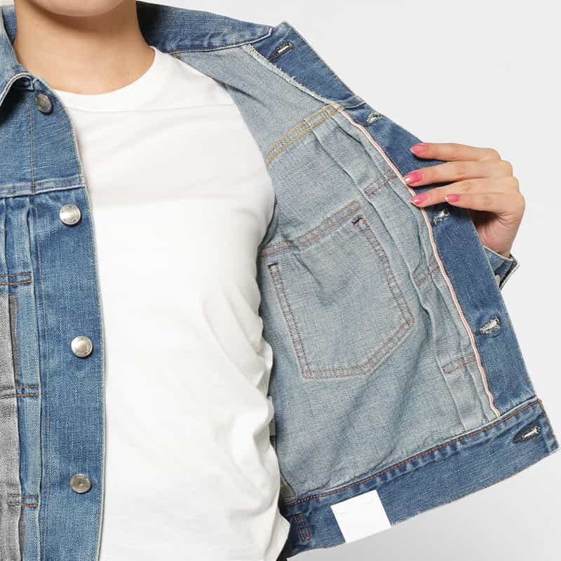 HYKE HYKE ＜ハイク＞ TYPE2 デニムジャケット BLUE