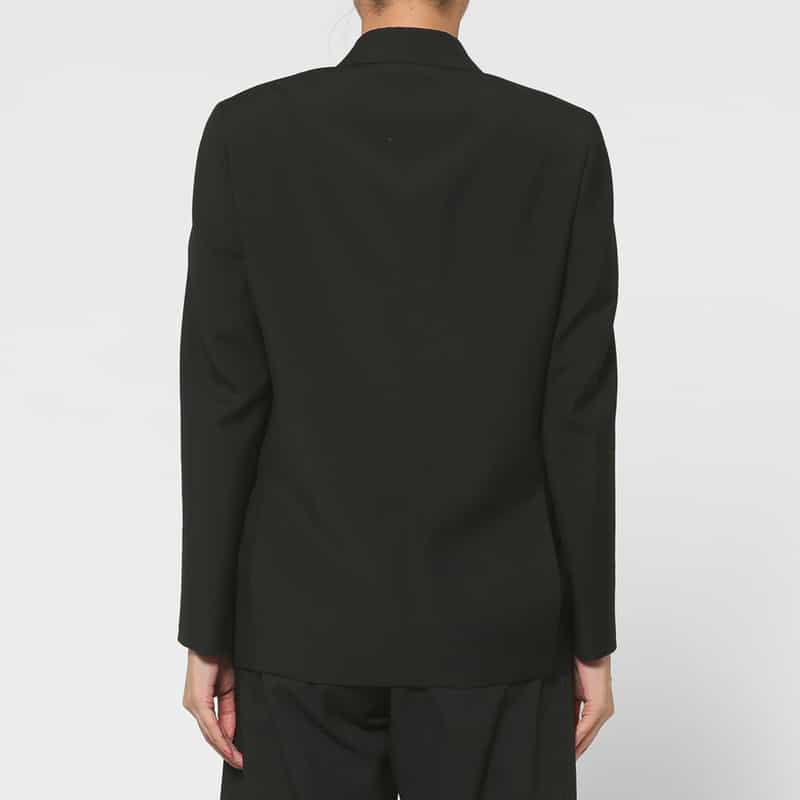 HYKE HYKE ＜ハイク＞ ダブルブレストブレザー BLACK