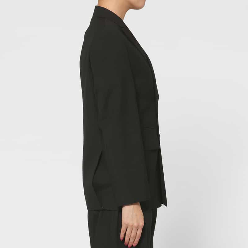 HYKE HYKE ＜ハイク＞ ダブルブレストブレザー BLACK