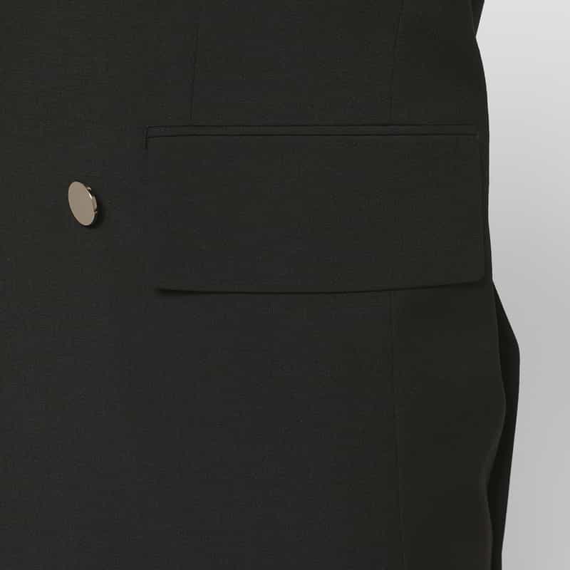 HYKE HYKE ＜ハイク＞ ダブルブレストブレザー BLACK