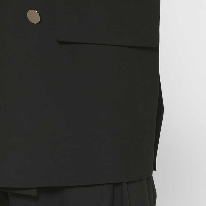 HYKE HYKE ＜ハイク＞ ダブルブレストブレザー BLACK