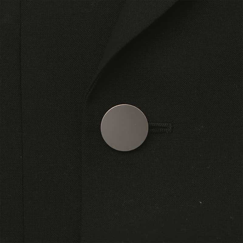 HYKE HYKE ＜ハイク＞ ダブルブレストブレザー BLACK