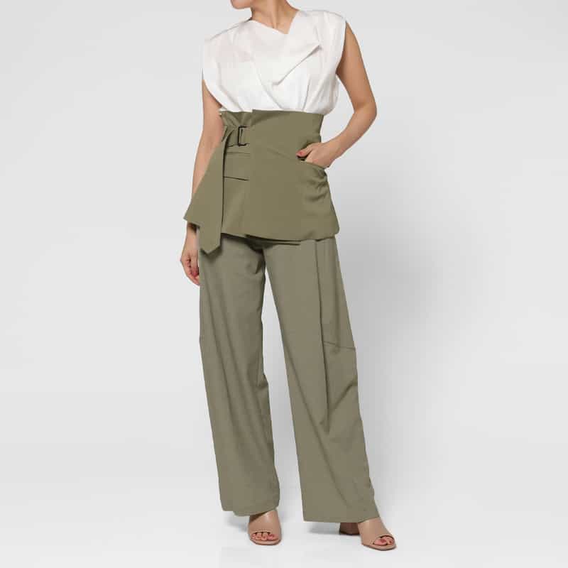 HYKE HYKE ＜ハイク＞ コルセットベルト BEIGE