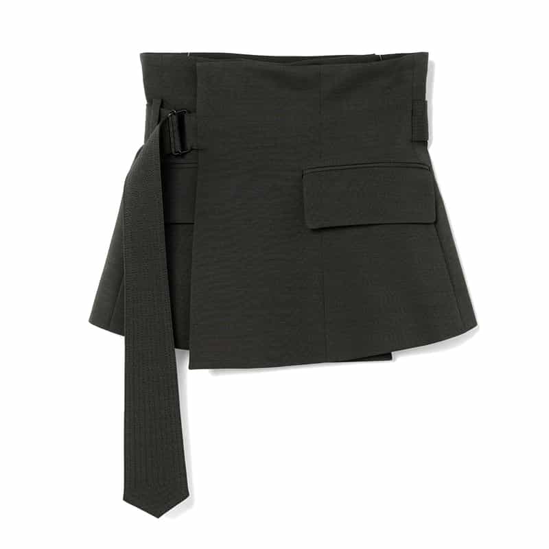 HYKE HYKE ＜ハイク＞ コルセットベルト DARK GRAY