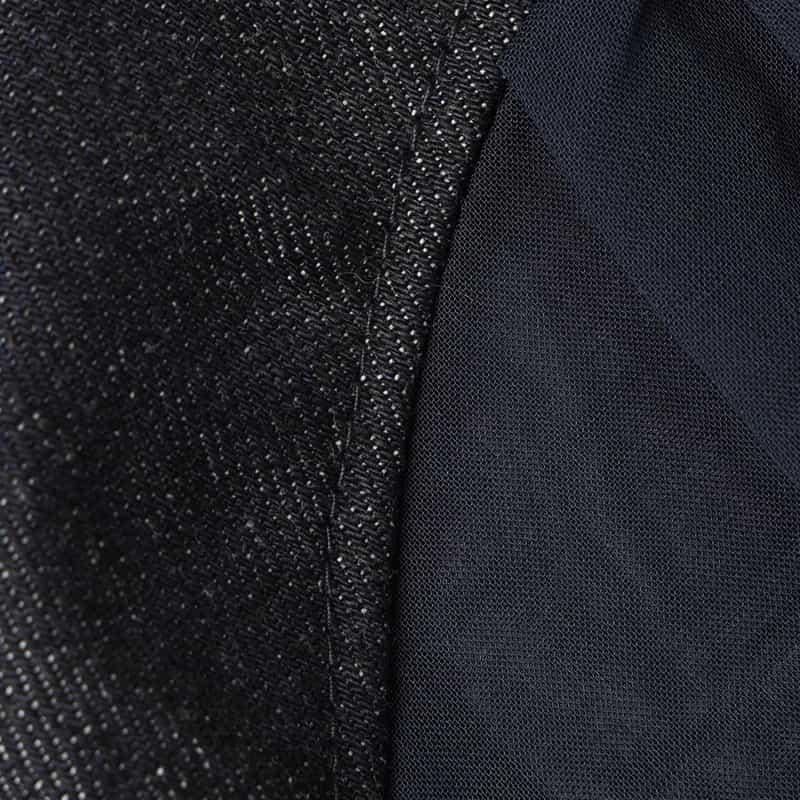 HYKE HYKE ＜ハイク＞ TYPE2 シアースリーブ デニムジャケット NAVY