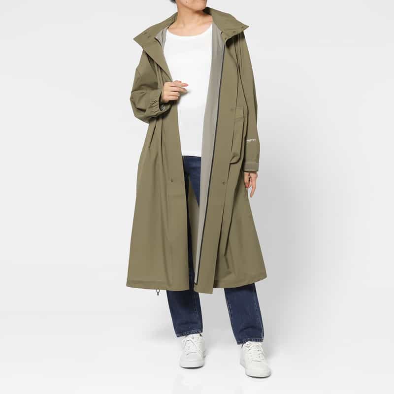 HYKE HYKE＜ハイク＞ バーニーズ　ニューヨーク限定ストームコート BEIGE