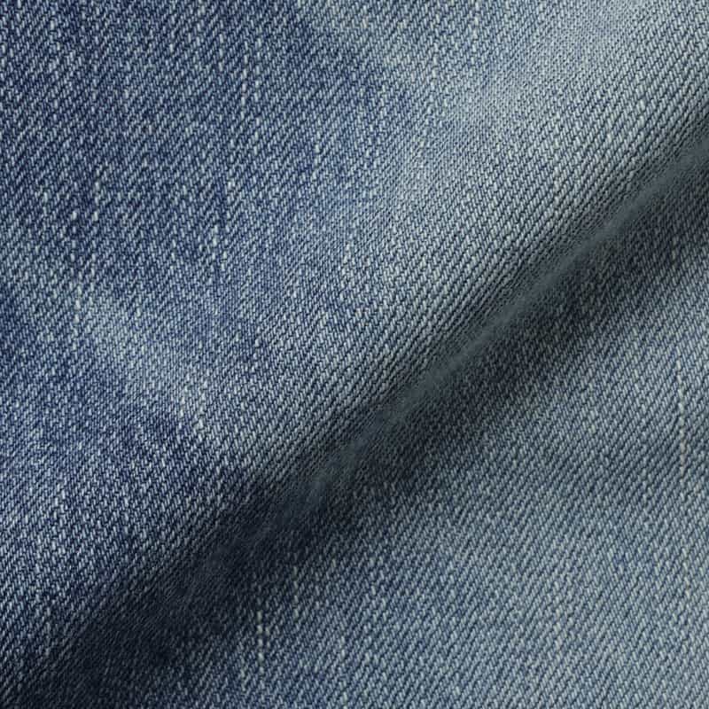 HYKE HYKE ＜ハイク＞ バレルレッグ デニムパンツ BLUE