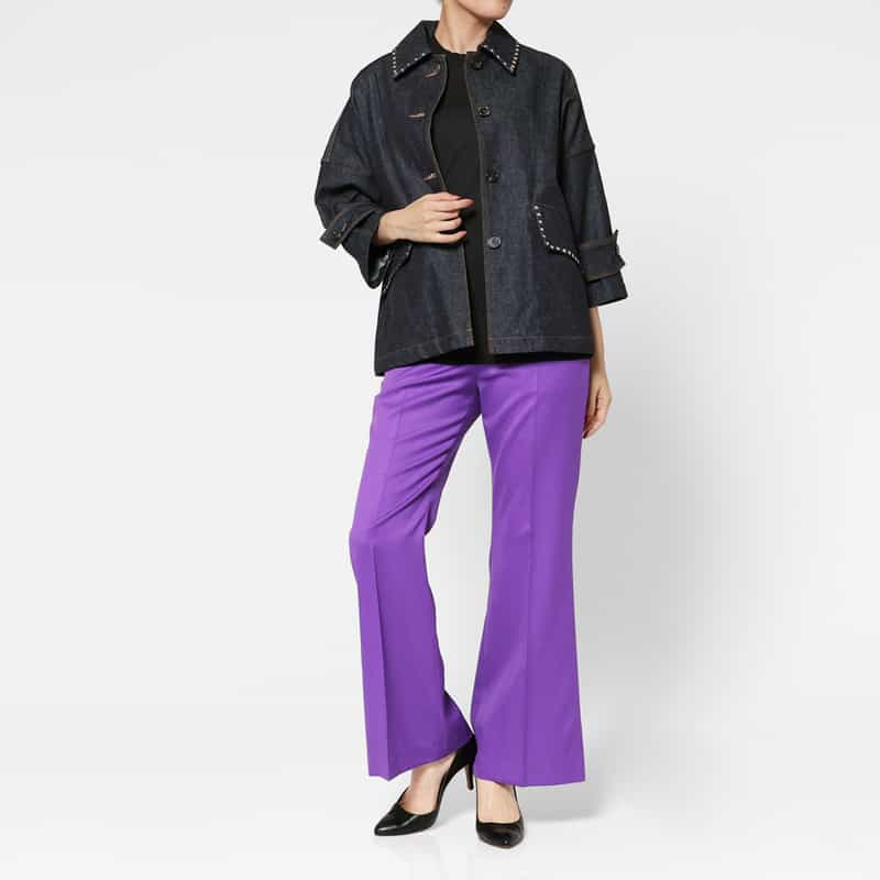 MACKINTOSH MACKINTOSH ＜マッキントッシュ＞ スタッズデザイン デニムジャケット NAVY